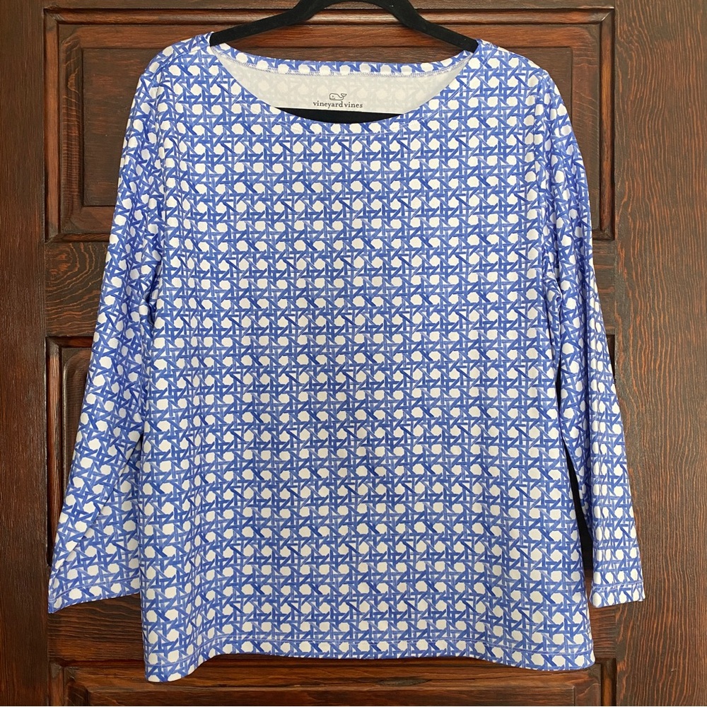 Vineyard Vines UPF Boatneck Tee